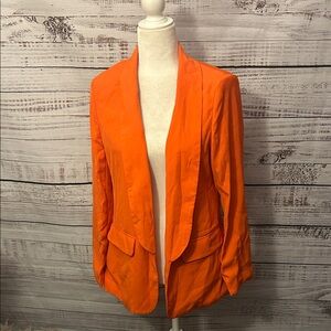 Women's Orange Blazer size medium